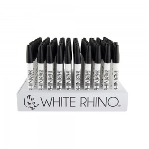 White Rhino Ceramic Straw - 100ct Display [WRG2003] 
